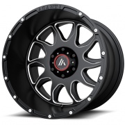 Asanti AB810 Ballistic alloy wheels